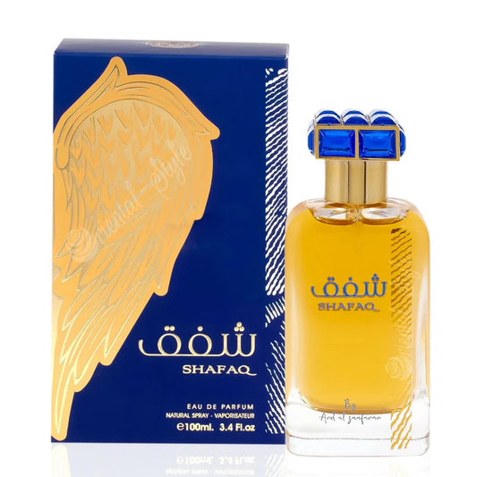 Shafaq Eau De Parfum 100ml by Ard Al Zaafaran | Original Unisex Arabic Perfume | Long Lasting Fragrance