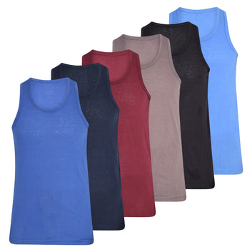 Men color gym vest