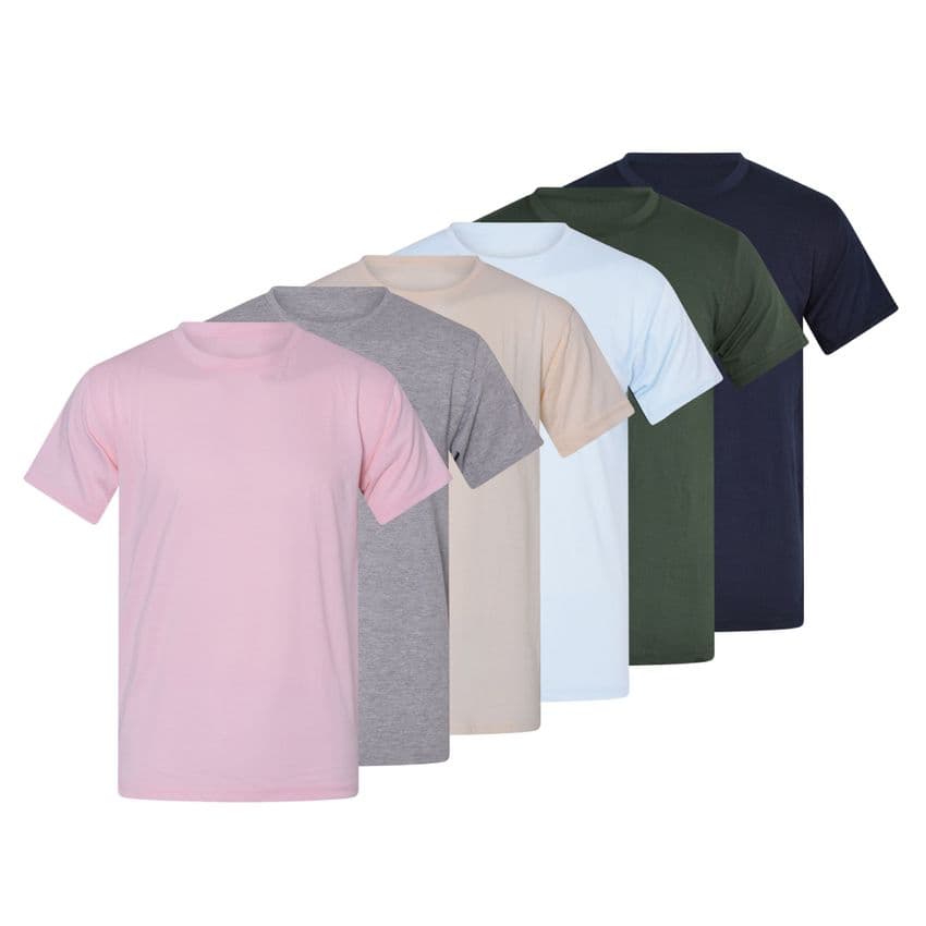 plain-t-shirt-mix-colours