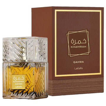 Lattafa Khamrah Qahwa Eau De Parfum 100ml | Long-Lasting Arabic Coffee Fragrance