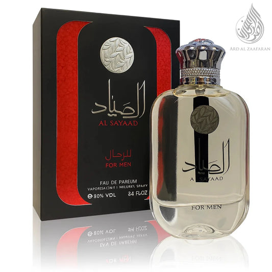 Al Sayaad For Men Eau De Parfum 100ml by Ard Al Zaafaran | Long Lasting Arabian Perfume