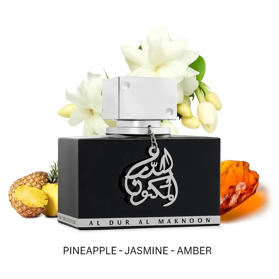 Al dur al maknoon silver lattafa perfume 100ml EDP Spray Perfume for Men & Women