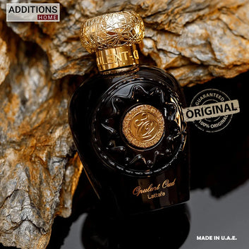 Opulent Oud Musk Black by Lattafa | Unisex Eau de Parfum | Long Lasting Oud Perfume 100ml