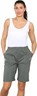 Women's Cherry Berry Shorts Cotton Blend Summer Stretchy Elasticated Shorts UK