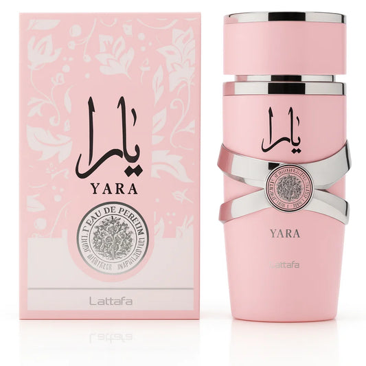 Yara Pink Eau De Parfum 100ml – Long-Lasting Women's Perfume by Lattafa | Sweet, Floral & Musky Scent