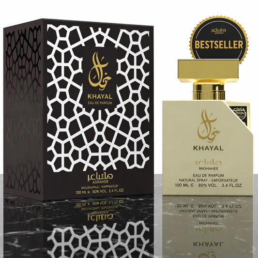 KHAYAL by Masha'er Eau De Parfum 100ml | Arabian Style Premium Men Fragrance